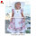 Floral clothing sets boutique apron ruffle dress embroidery